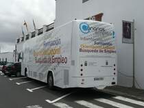 26.05.10,HISPANO(SCANIA?)als Kulturbus in Teguise auf Lanzarote/Kanaren.