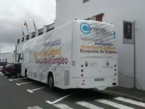 26.05.10,HISPANO(SCANIA?)als Kulturbus in Teguise auf Lanzarote/Kanaren.