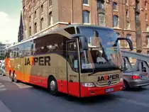 MB Tourismo L von Jasper (Wagen 92) in der Hamburger Speicherstadt