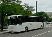 Diesen Bus der Transdev Alsace habe ich am 19.06.10 in Mulhouse fotografiert, leider wei� ich nicht um welche Marke es sich handelt. (Hans) 