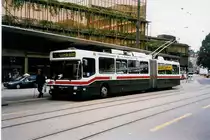 Aus dem Archiv: VBSG St. Gallen Nr. 160 NAW/Hess Gelenktrolleybus am 19. Juli 1999 St. Gallen, Bahnhof