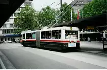 Aus dem Archiv: VBSG St. Gallen Nr. 111 Saurer/Hess Gelenktrolleybus am 19. Juli 1999 St. Gallen, Bahnhof