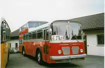 Aus dem Archiv: Wespe, Altst�tten SG 31'513 FBW/Vetter-R&J Anderthalbdecker am 3. Oktober 1998 R�ti, Jubil�um 50 Jahre VZO