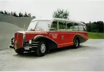 Aus dem Archiv: Wespe, Altst�tten SG 1293 U FBW/R&J (ex AFA Adelboden Nr. 12) am 26. Juni 1999 Hinwil, FBW-Treffen