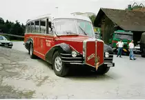 Aus dem Archiv: Wespe, Altst�tten SG 1293 U FBW/R&J (ex AFA Adelboden Nr. 12) am 26. Juni 1999 Hinwil, FBW-Treffen