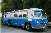 Aus dem Archiv: Bolliger, Stetten SH 30'730 Saurer/R&J (ex Sol�r+Fontana, Ilanz Nr. 8) am 3. Oktober 1998 R�ti, Jubil�um 50 Jahre VZO