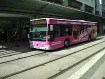 Die Aufnahme des Fotos war am 21.06.2010 am Hauptbahnhof in Saarbr�cken. Das Geb�ude das auf dem Foto zu sehen ist wird die neue Europa Gallerie (vorher Saar Gallerie). Im Herbst 2010 soll gro�e Er�ffnung sein.