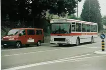 Aus dem Archiv: AS Schleitheim Nr. 2/SH 12'502 Volvo/Hess (ex Nr. 12) am 10. Juli 1996 in Schaffhausen