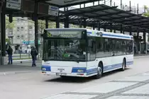 Stra�enbahn Hagen 737 (HA DF 737) aufgenommen am HBF Hagen.
8.5.2010