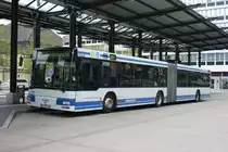 Stra�enbahn Hagen 940 (HA DF 940) steht hier am HBF Hagen.
8.5.2010