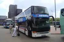 Setra Doppeldecker, im Juni ´09 im Hannover/ZOB.