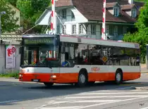 RBS - MAN Nr.17  BE 467417 unterwegs auf der Linie 48 in Ittigen am 06.06.2010