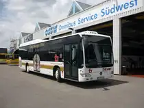Mercedes-Benz Citaro der Fa. Bayer aus Ehingen bei Ulm zu Besuch in Herrenberg.