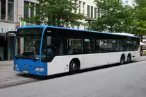PVG 0269 mit �-Front und Bestuhlung am 21.Juni 2010 am Rathausmarkt