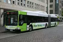 Hochbahn 7052 ein Citaro GDH am 21.Juni 2010 am Rathausmarkt
