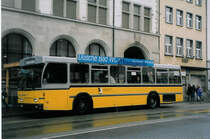 Aus dem Archiv: VBSH Schaffhausen Nr. 19/SH 38'019 Saurer/Hess SH am 16. November 1998 Schaffhausen, Bahnhof
