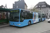 WSW 0963 (W SW 2963) macht Werbung f�r die Bergische Krankenkasse.
Aufgenommen am Bahnhof Velbert Neviges.
8.5.2010