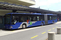 VZO-Mercedes Citaro NR.25 am Bahnhof Rüti ZH am 25.6.10 