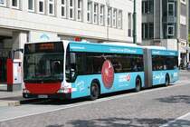 Hochbahn 7843 am 21.Juni 2010 am Rathausmarkt