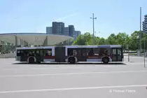 Der MAN NL G in voller L�nge im Braunschweig am 27.06.10