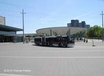 MAN NL G verlsst den Braunschweiger HBF am 27.06.10
