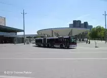 MAN NL G verl�sst den Braunschweiger HBF am 27.06.10