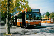 Aus dem Archiv: BSU Solothurn Nr. 54/SO 61'891 Mercedes O 405G am 6. Oktober 1997 Solothurn, Amthausplatz