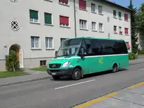 Mercedes Citystar mit der Betriebsnummer 864 ist gerade an der Haltestelle Habermatten abgefahren. Die Audnahme stammt vom 28.06.2010.