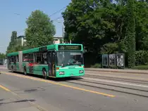 Mercedes  Schn�pplibus  mit der Betriebsnummer 735 auf der Linie 36 an der Haltestelle Zoo Dorenbach. Die Aufnahme stammt vom 28.06.2010.