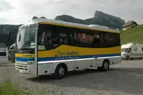 Ein kleiner Sch�lerbus Marke Otocar am 08.06.2010 gesehen in Saint Pierre de Chartreuse/Frankreich.