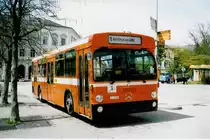 Aus dem Archiv: BSU Solothurn Nr. 44/SO 21'305 Mercedes/Hess O 305 am 20. April 1998 Solothurn, Amthausplatz