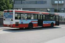 Hochbahn 1715 am 29.Juni 2010 auf der Busanlage Poppenbttel