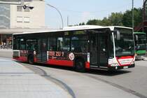Hochbahn 2317 am 29.Juni 2010 auf der Busanlage Poppenbttel
