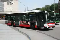 Hochbahn 2317 am 29.Juni 2010 auf der Busanlage Poppenb�ttel