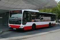 Hochbahn 2916 am 29.Juni 2010 auf der Busanlage Poppenbttel