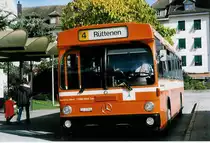 Aus dem Archiv: BSU Solothurn Nr. 43/SO 21'304 Mercedes/Hess O 305 am 5. Oktober 1998 Solothurn, Amthausplatz