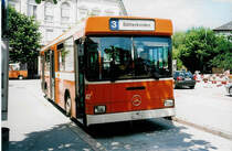 Aus dem Archiv: BSU Solothurn Nr. 47/SO 21'772 Mercedes/Hess O 305 am 5. Juli 1999 Solothurn, Amthausplatz