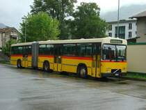 Volvo B10 MA TI 228253 der Regie Bellinzona
Dieser Volvo war frher einmal in Yverdon und Delmont stationiert und trug dort die Nummer JU 1914
Aufgenommen am 5.5.2010 in Bellinzona