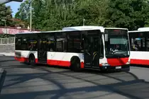 Hochbahn 2712 am 30.Juni 2010 in Poppenb�ttel auf der Busanlage