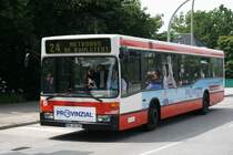 Hochbahn 1715 am 30.Juni 2010 am Langenhorner Markt