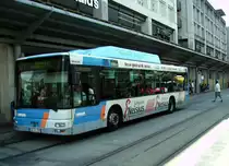 MAN Erdgas Bus. Die Aufnahme des Fotos war am 30.06.2010.