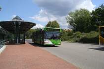 Alter stra Bus, am Stadtbahnendpunkt Stcken/Hannover am 22.06.10.