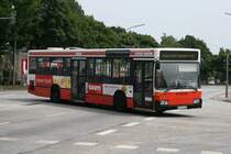 Hochbahn 1702 am 1.Juli 2010 auf Aussetzfahrt am Betriebshof Hummelsbttel