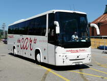 AAGL - Volvo Reisecar   Nr.33  BL 6295 bei den Bushaltestellen beim Bahnhof Liestal am 24.05.2010
