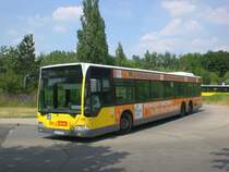 Mercedes-Benz O 530 I (Citaro) auf der Linie 259 nach Malchow Dorfstrae an der Haltestelle Weiensee Stadion Buschallee/Hansastrae.