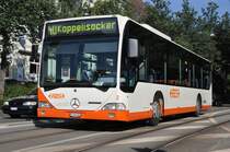 RBS, Worblaufen Nr. 2/BE 366'002 Mercedes am 26. Juni 2010 beim Burgernziel.