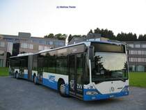 Samstag 18.08.07 In Esslingen auf einer Extrafahrt im Z�rcher Oberland einen Citaro GL Abgestellt unterhalb dem FB- Bahnhof