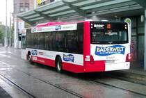 SB:RV 162 Lions City am 19.08.07 als Linie R9 vor dem hauptbahnhof in Saarbr�cken