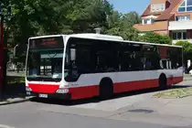 Hochbahn 2907 am 7.Juli 2010 in S Poppenb�ttel(Stormarnplatz)
