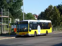 Mercedes-Benz O 530 LE � (Citaro) auf der Linie 164 nach S-Bahnhof Adlershof an der Haltestelle Adlershof Wegedornstra�e/Semmelweisstra�e.